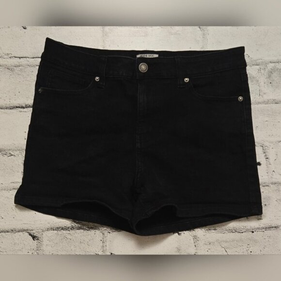 Ardene Black Denim Women's Shorts - Picture 1 of 8